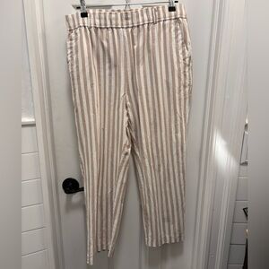 Striped Linen Zara Pants